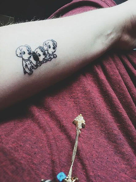 09 101 Dalmatians Disney tattoo - Tattoo Designs for Women