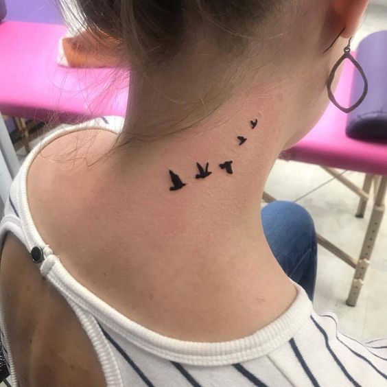 Most beautiful neck tattoo - Tattoo Designs for Women