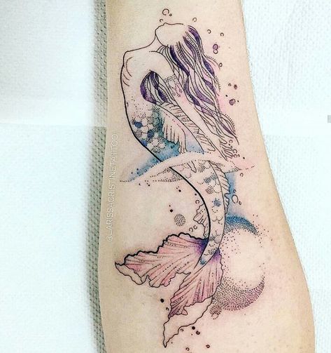 Ideas for mermaid tattoo on forearm