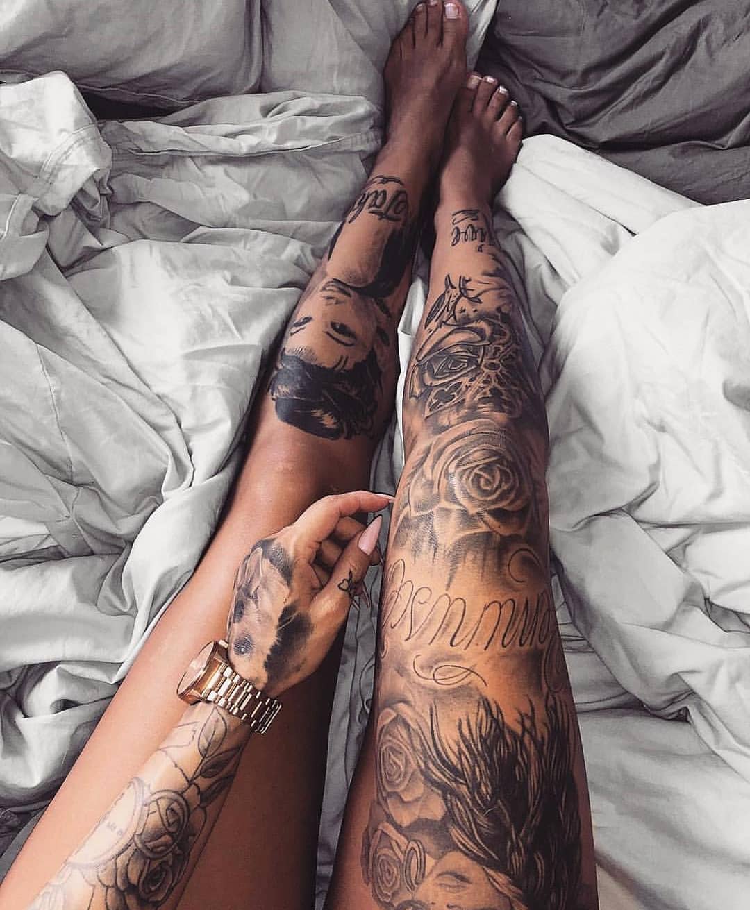 Share more than 81 leg tattoo designs for ladies super hot  thtantai2