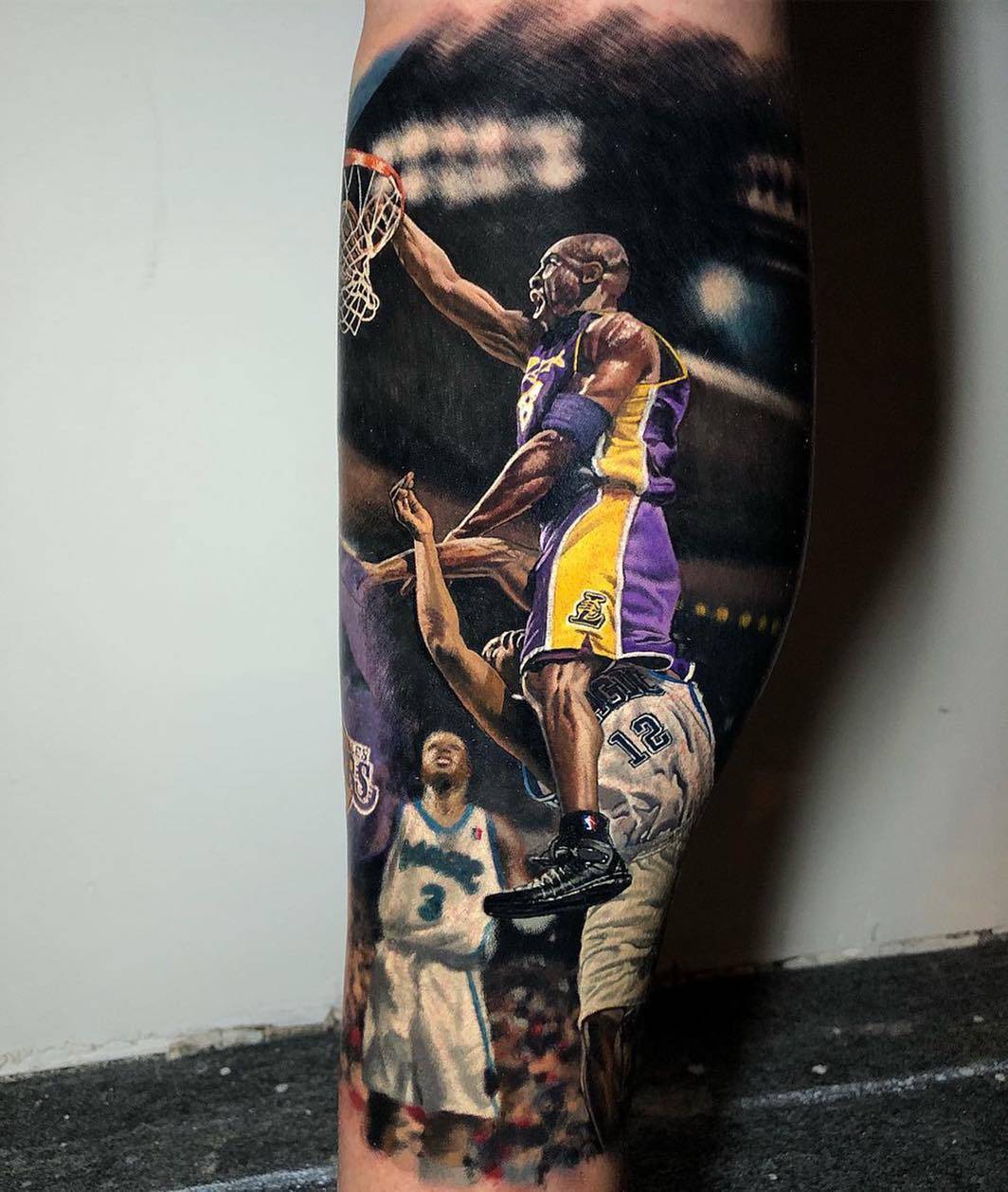 The NBA legends tattoo
