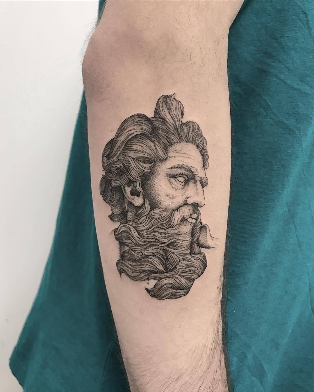 Greek God Zeus Tattoo  TATTOOGOTO