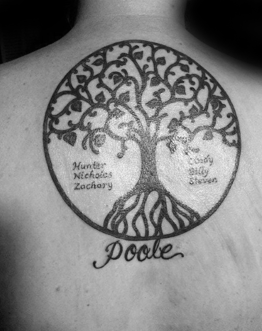 family-tree-tattoo-34 - Tattoo Designs for Women