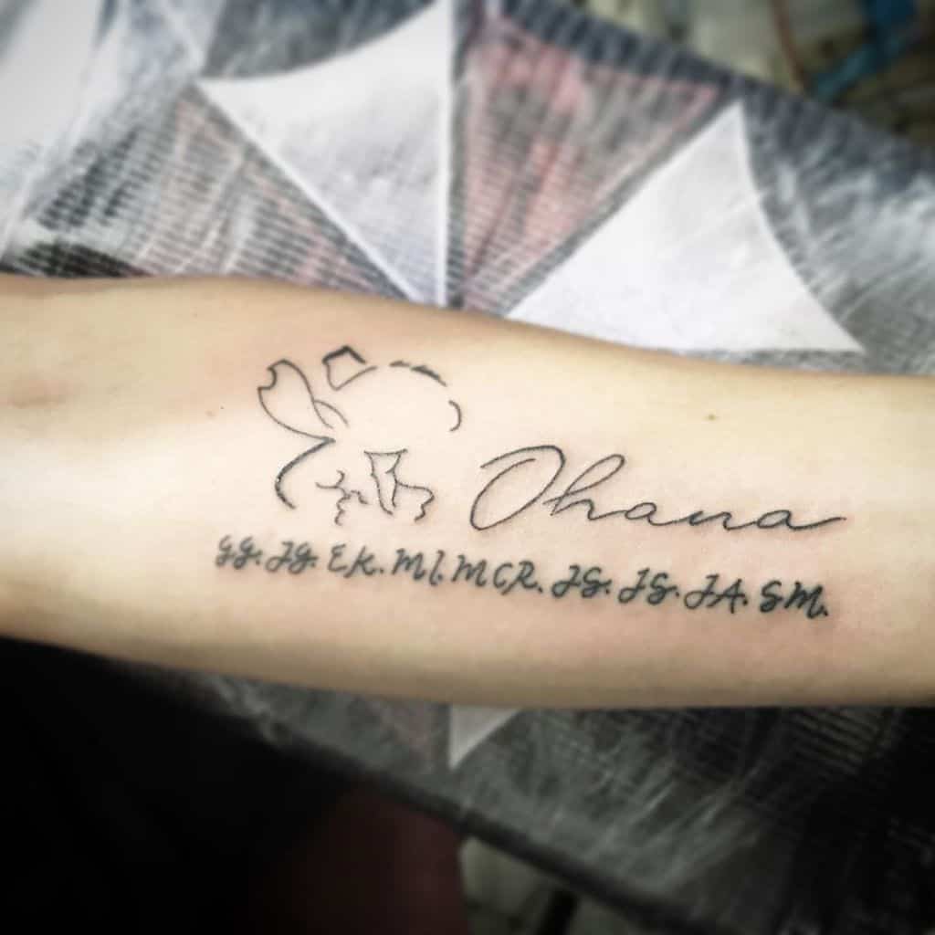 ohana-tattoo-25 - Tattoo Designs for Women