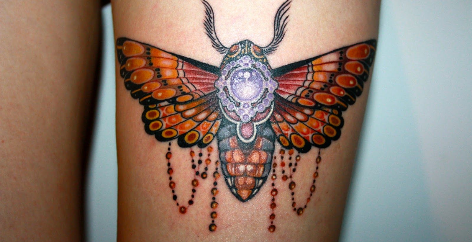 Moth tattoo - Tattoo Designs for Women
