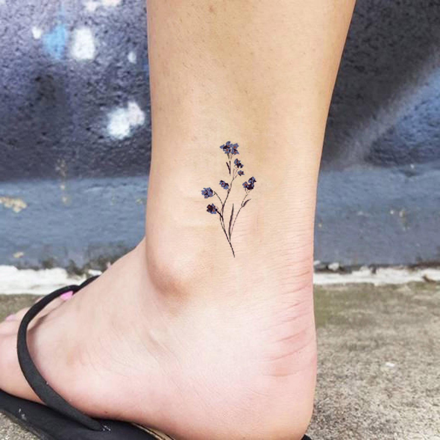 15 sweet and simple wildflower tattoo designs