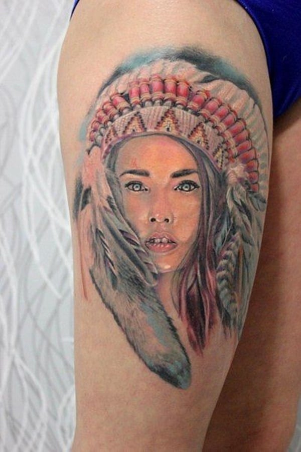 American Indian tattoos - Tattoo Designs for Women