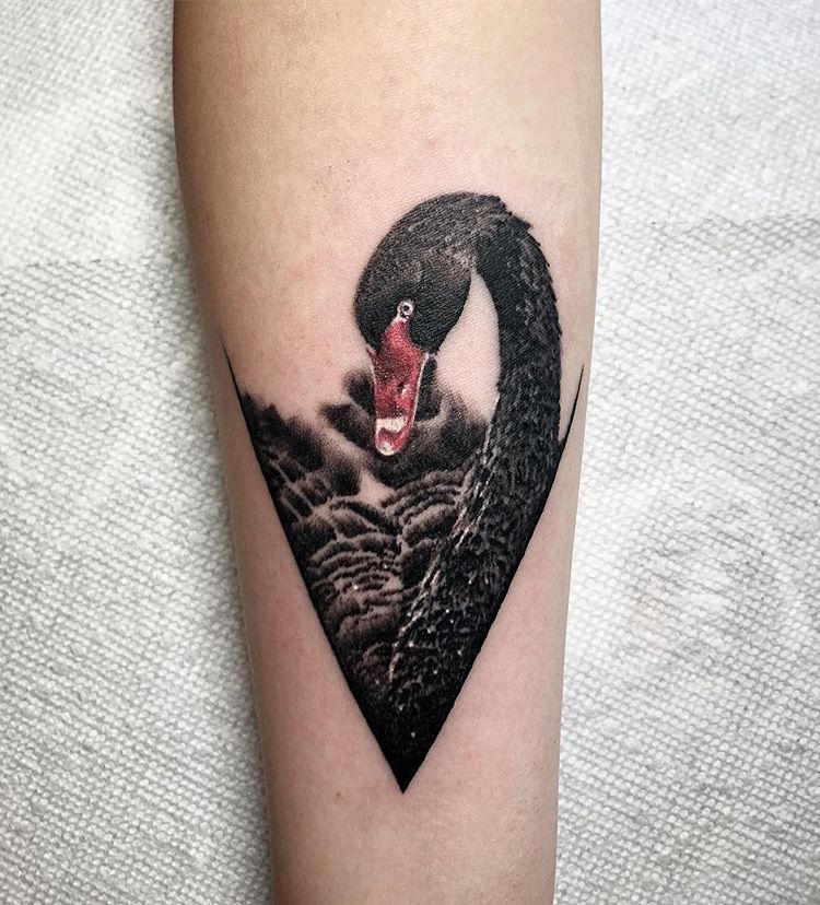 Swan-tattoos-19 - Tattoo Designs for Women